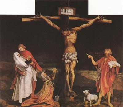Matthias  Grunewald Crucifixion (mk08) Spain oil painting art